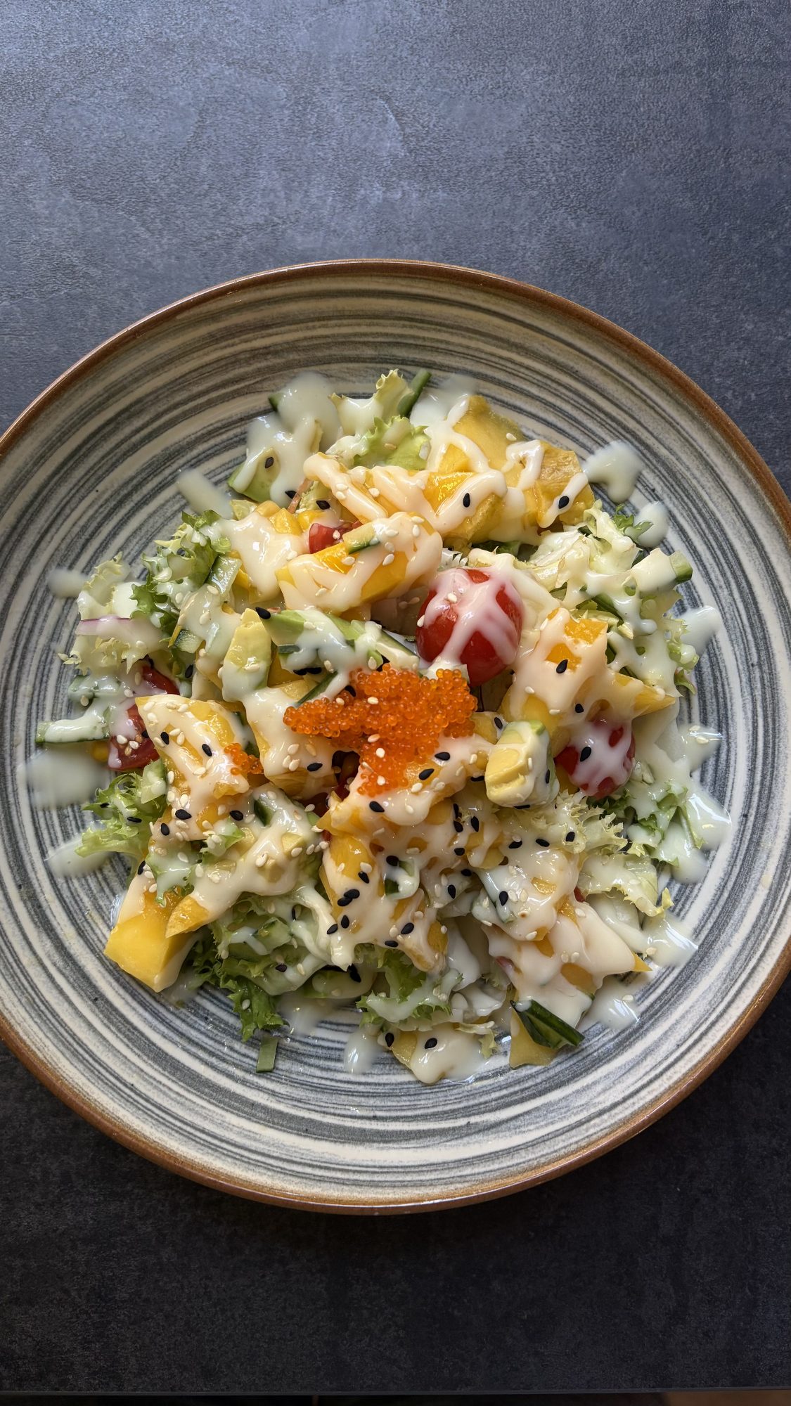 Mango & Tobiko